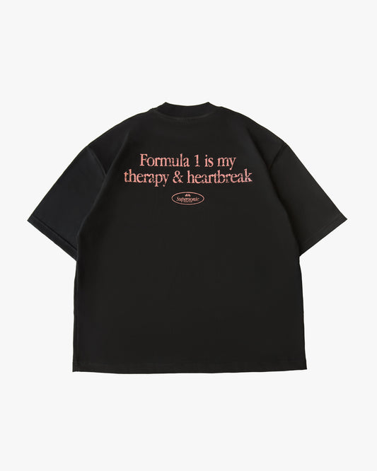 SUNDAY SENTIMENTS TEE - BLACK