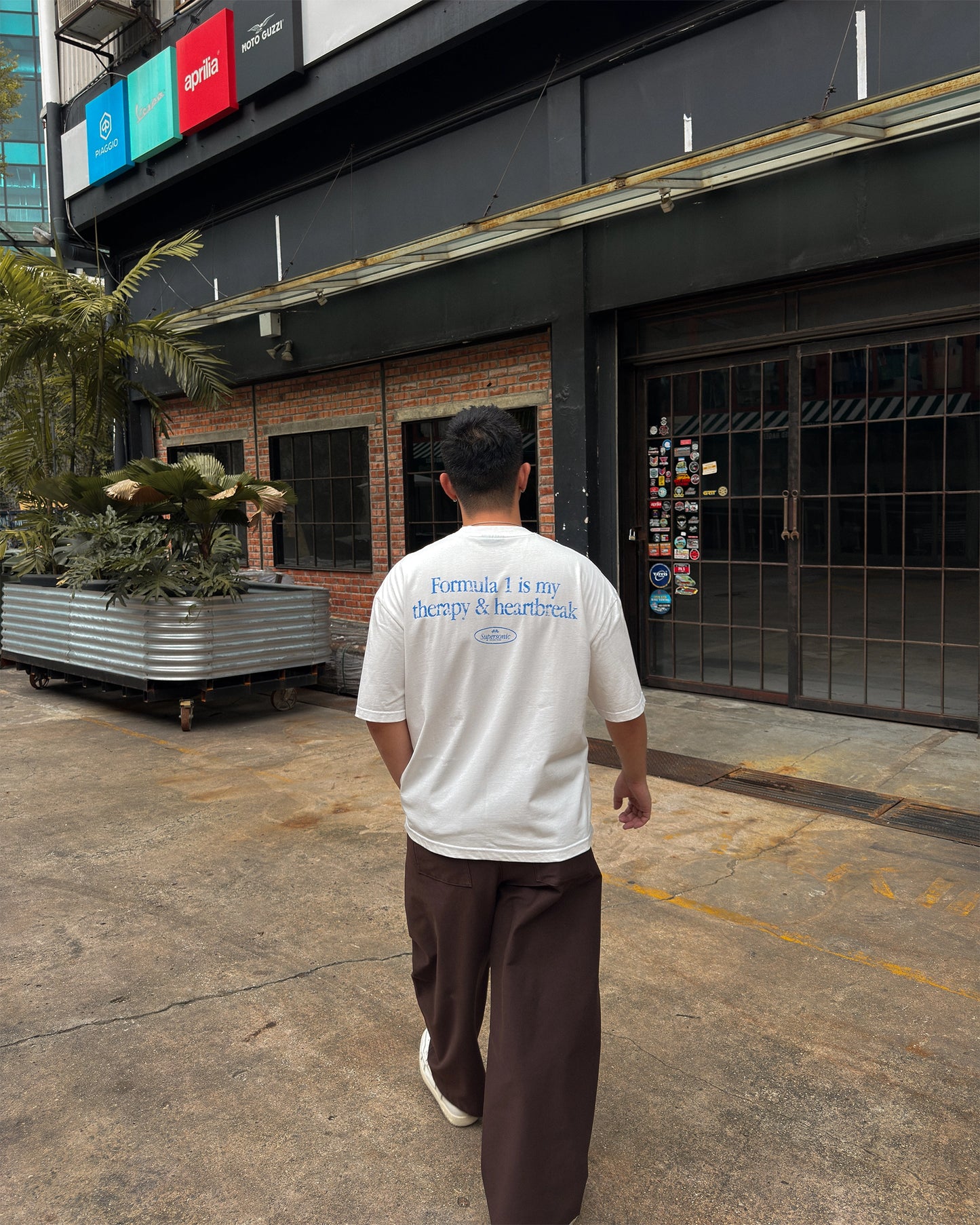 SUNDAY SENTIMENTS TEE - WHITE