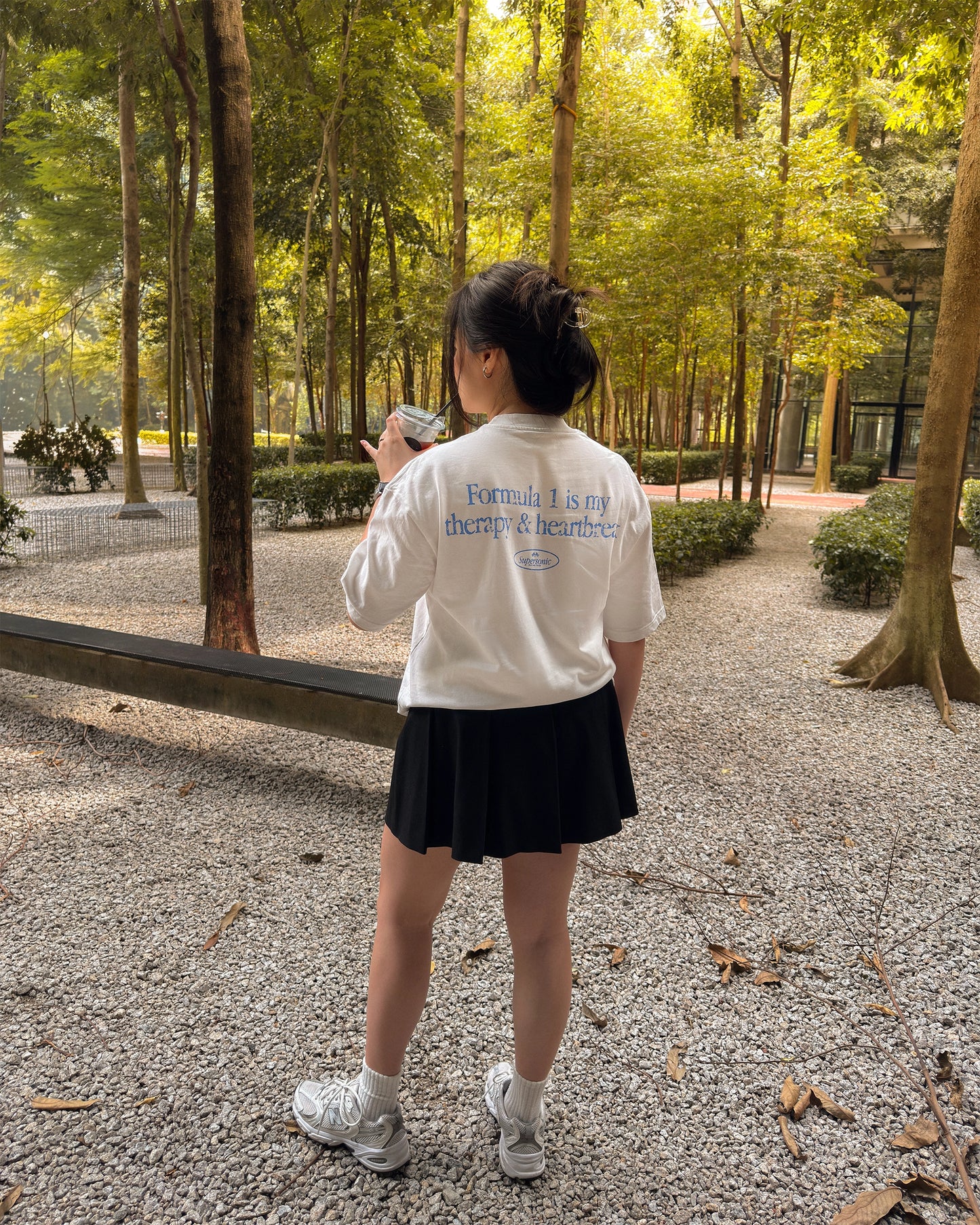 SUNDAY SENTIMENTS TEE - WHITE