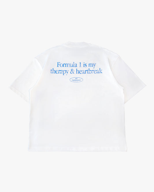 SUNDAY SENTIMENTS TEE - WHITE